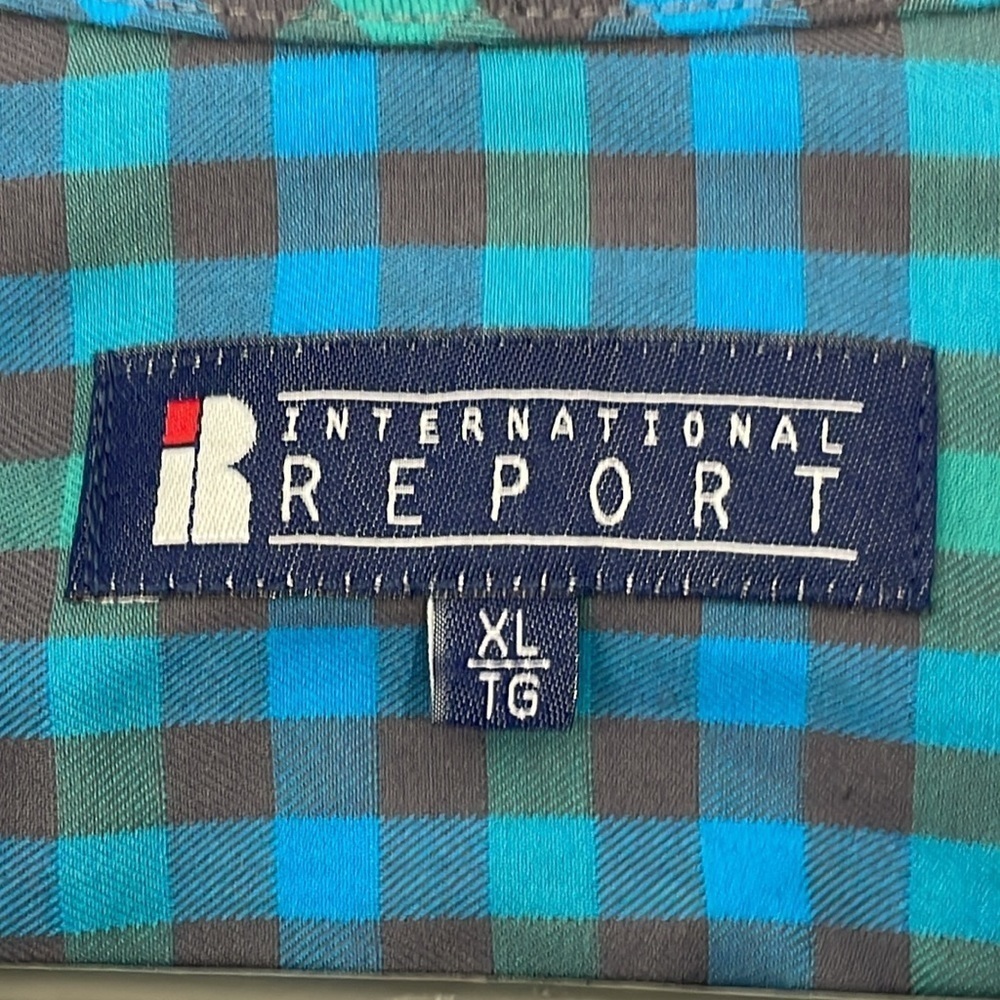 International Report Checked Button Down Shirt - image 2